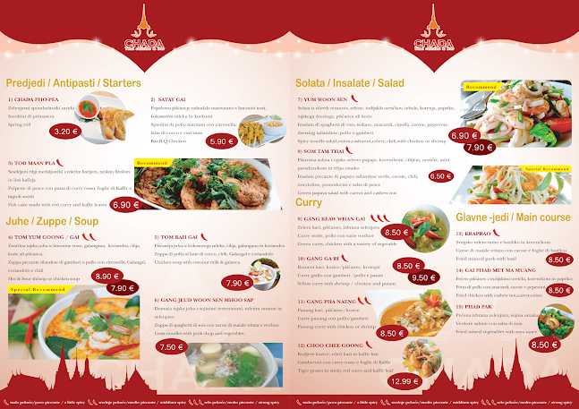 Tajska restavracija Chada - Koper