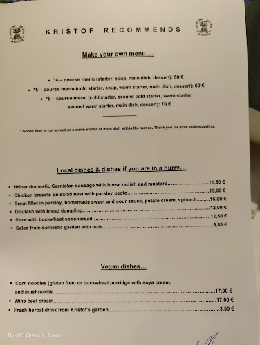 Gostilna Krištof, Krištof Bolka s.p.