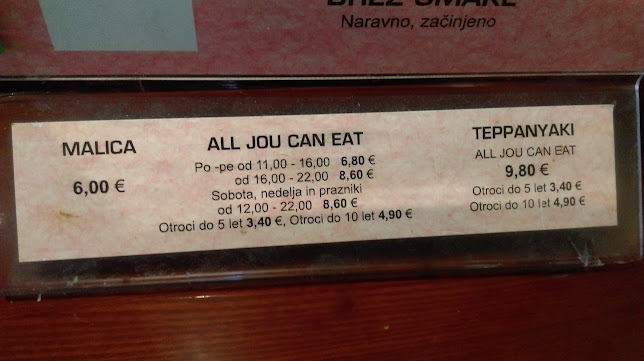 Restavracija Azija, XIANXING d.o.o. - Gastronomija in gostinstvo