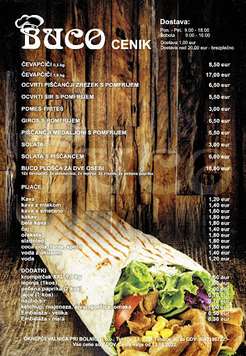 BUCO Okrepčevalnica pri bolnici