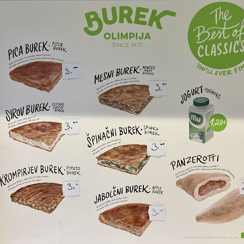 Burek Olimpija - Gastronomija in gostinstvo