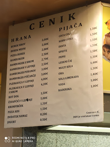 Okrepčevalnica Burek Gorica Kebir Redžepi s.p.