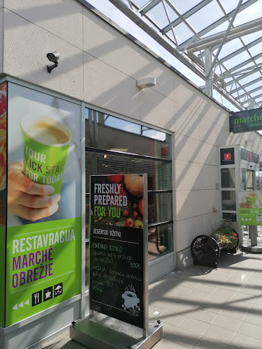 Opinii despre Marché Obrežje Mokrice în Jesenice na Dolenjskem - Gastronomija in gostinstvo