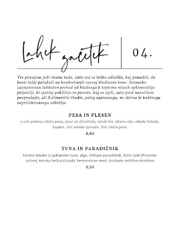 Kulinarični Študio - Koper