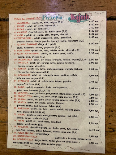 Opinii despre Picerija Kajuh în Šoštanj - Gastronomija in gostinstvo