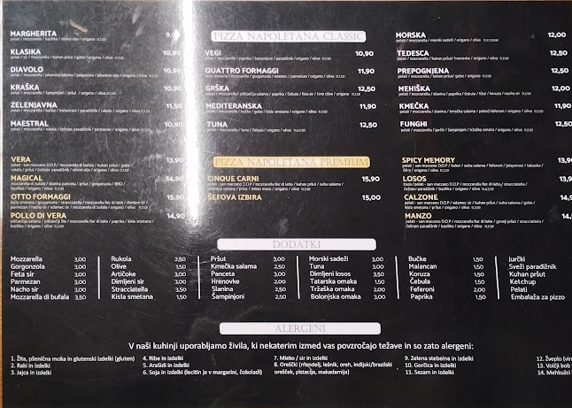 Opinii despre Vera gostilna in pizzeria în Ljubljana - Gastronomija in gostinstvo