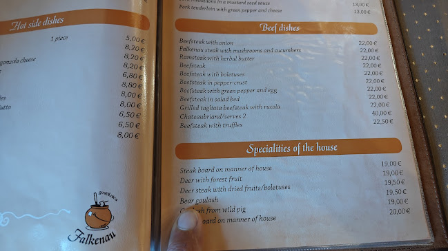 Gostilnica Falkenau - Gastronomija in gostinstvo