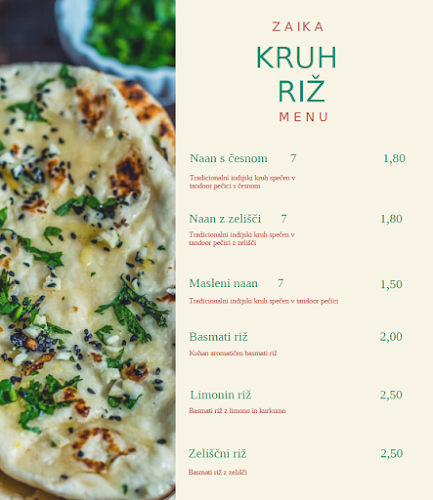 Opinii despre Indijska restavracija ZAIKA în Ljubljana - Gastronomija in gostinstvo