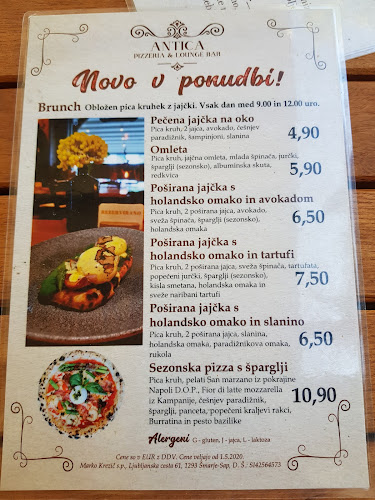 Opinii despre ANTICA Pizzeria & Aperitivo în Grosuplje - Gastronomija in gostinstvo