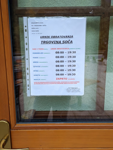 Bar soča - Gastronomija in gostinstvo