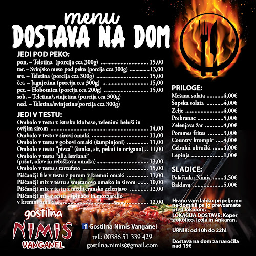 Gostilna Nimis Vanganel