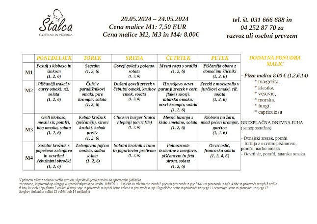 Gostilna, picerija in apartmaji Štalca