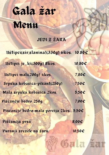 Opinii despre RESTAVRACIJA GALA ŽAR în Maribor - Gastronomija in gostinstvo