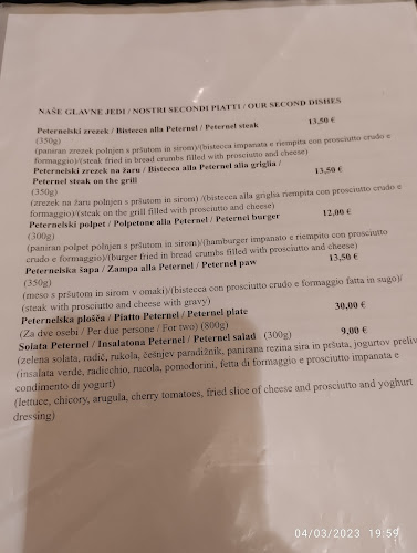 Opinii despre Gostilna Peternel d.o.o. în Dobrovo v Brdih - Gastronomija in gostinstvo